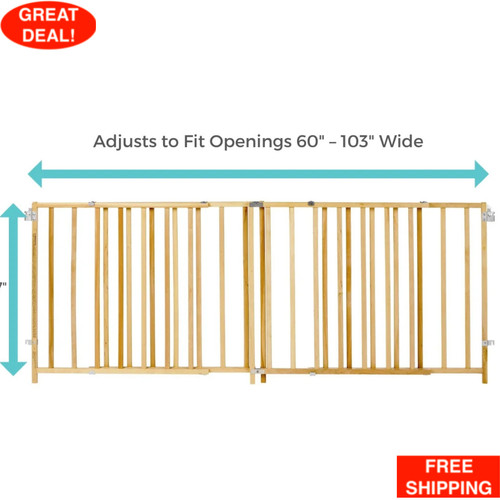 Large baby gate child dog - large,
