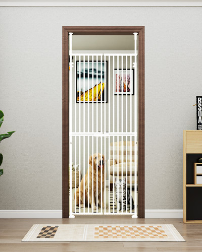 Adjustable tall pet gate - pet,