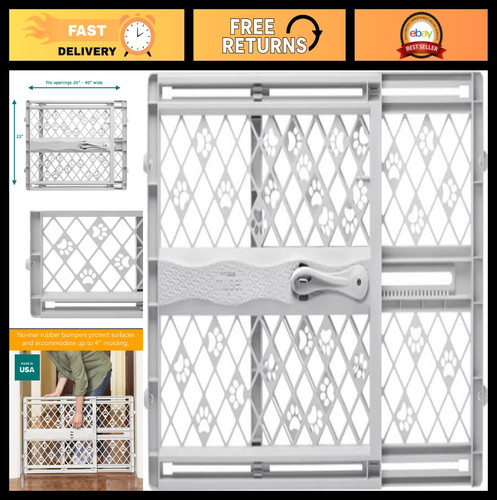 Portable pet gate wide - portable,