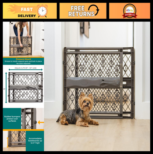 Expandable pet gate - expandable,