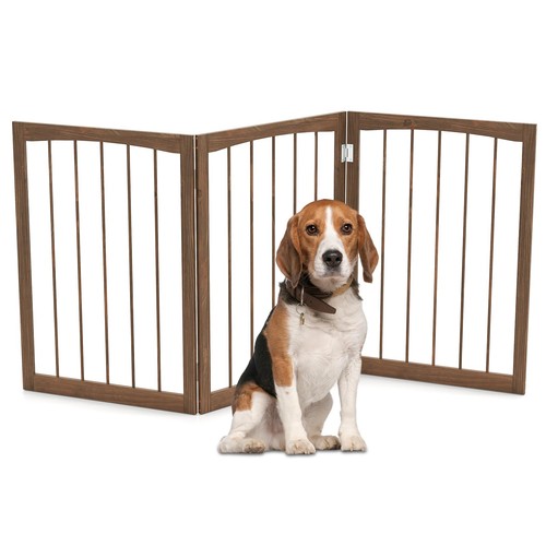 Panel foldable dog gate - 3-panel,