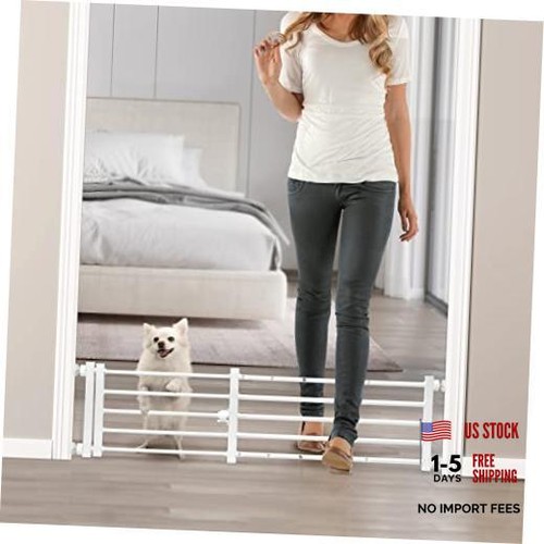 Dog gate with small door - dog,