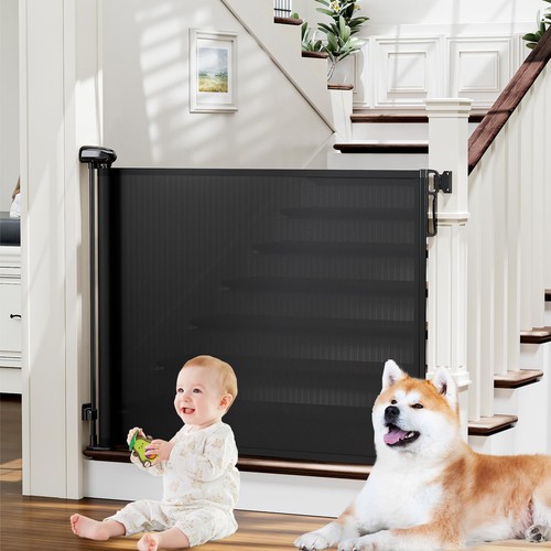Retractable baby gates - retractable, for