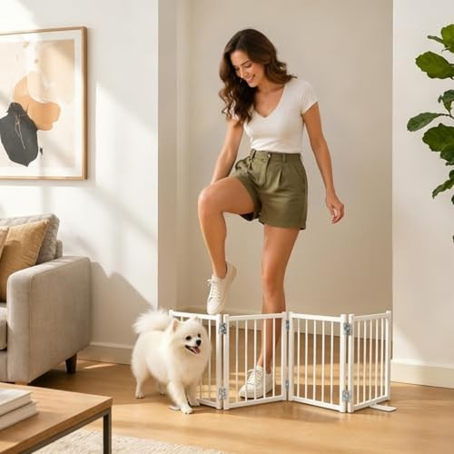 Free standing small dog gate - dog,