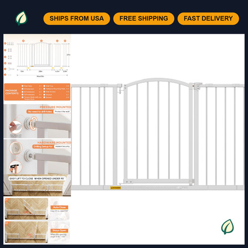 Extra wide arched - extra-wide, walk-through