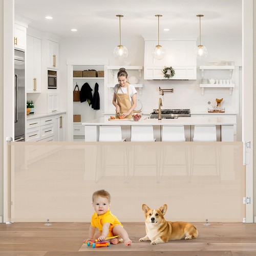 Retractable baby gate - 96",