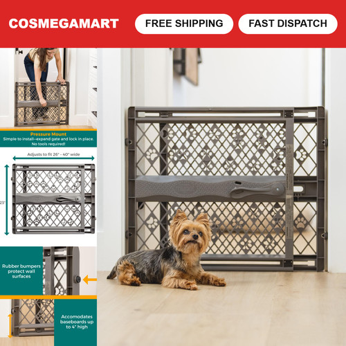 Expandable pet gate - gate, 26-40"