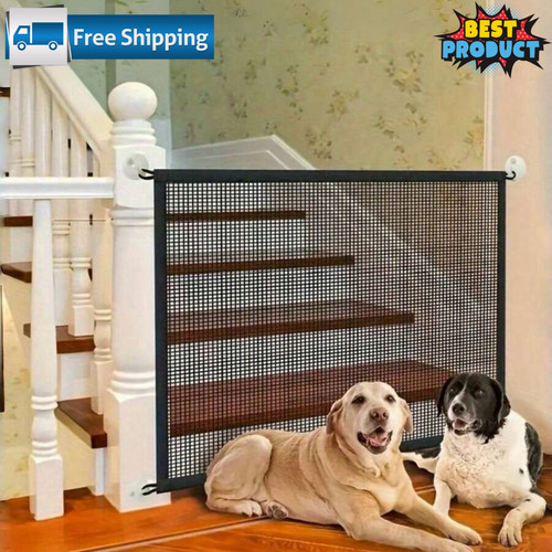 Pet mesh stair doorway - doorway, gate