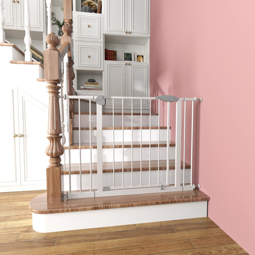 Wide baby gate for - 29.5-45.3,