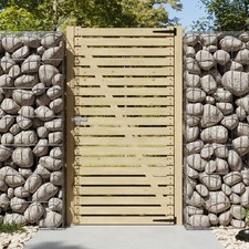 Wooden Garden Gate Forest