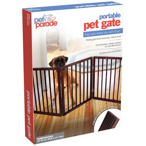 Wooden pet gate - pet,