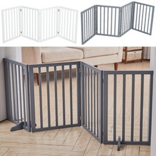3/4 Panels Folding Pet Gate
