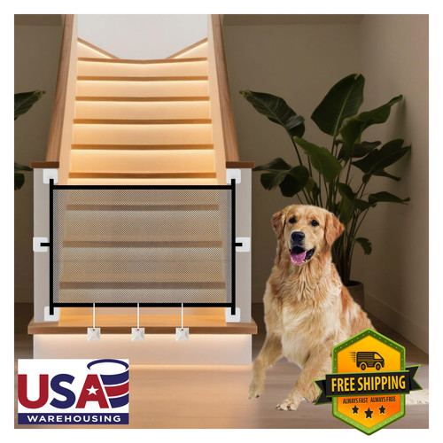 Dog gate for doors and - dog,