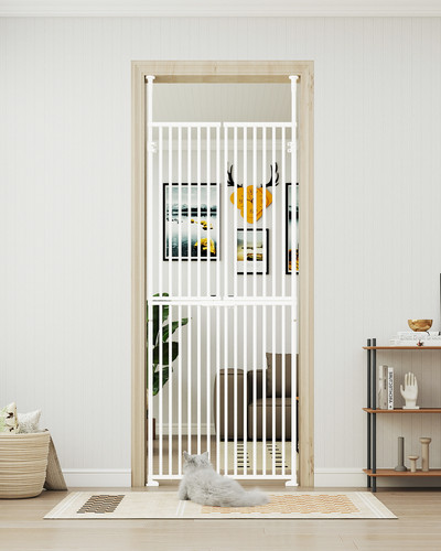 Adjustable tall cat gate - cat, pet