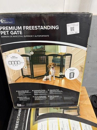 Premium freestanding pet gate - premium,