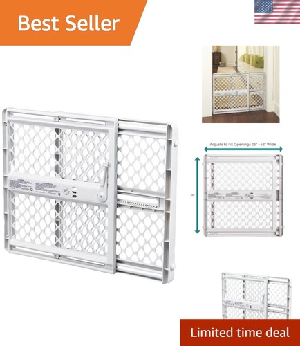 Stylish expandable pet gate - stylish,